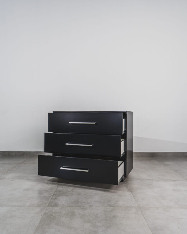 BROOKLYN – BLACK CHEST OF DRAWERS