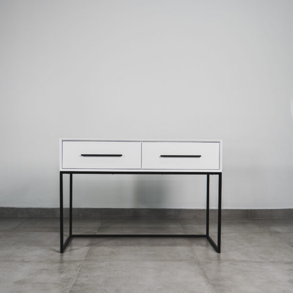 LONDON – WHITE & BLACK DRESSING TABLE