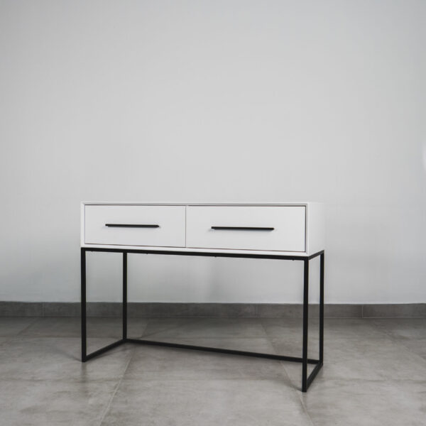 LONDON – WHITE & BLACK DRESSING TABLE