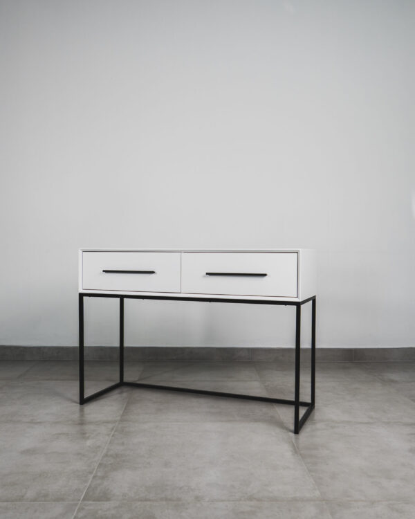LONDON – WHITE & BLACK DRESSING TABLE