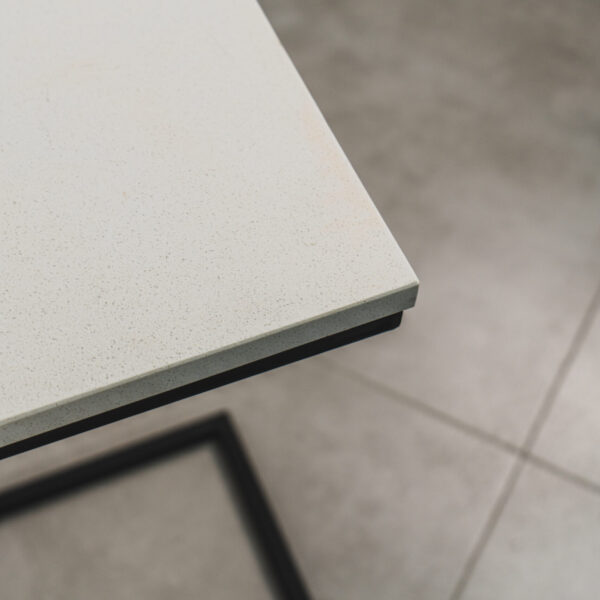 STONE COLLECTION – WHITE QUARTZ COUCH TABLE