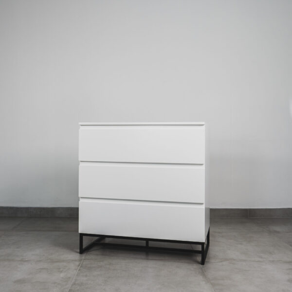 SYDNEY – WHITE CHEST OF DRAWERS