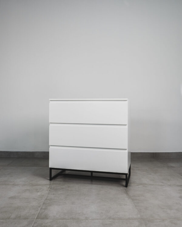 SYDNEY – WHITE CHEST OF DRAWERS