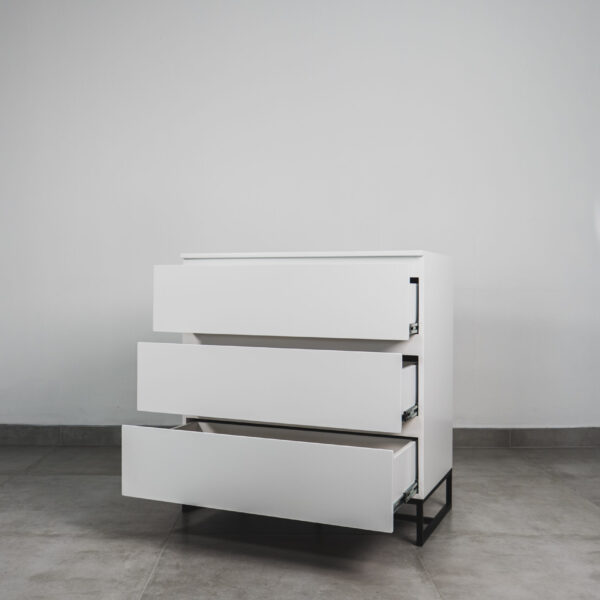 SYDNEY – WHITE CHEST OF DRAWERS