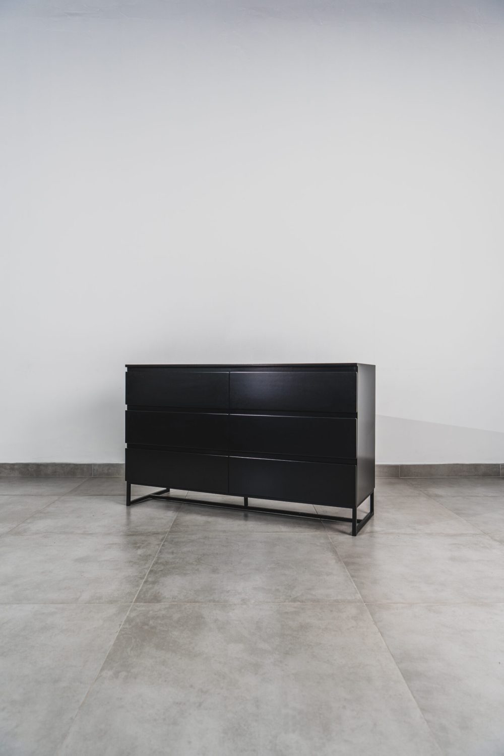 SYDNEY - BLACK 6 DRAWER