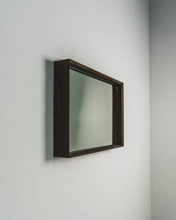 SMALL MIRROR – DARK OAK