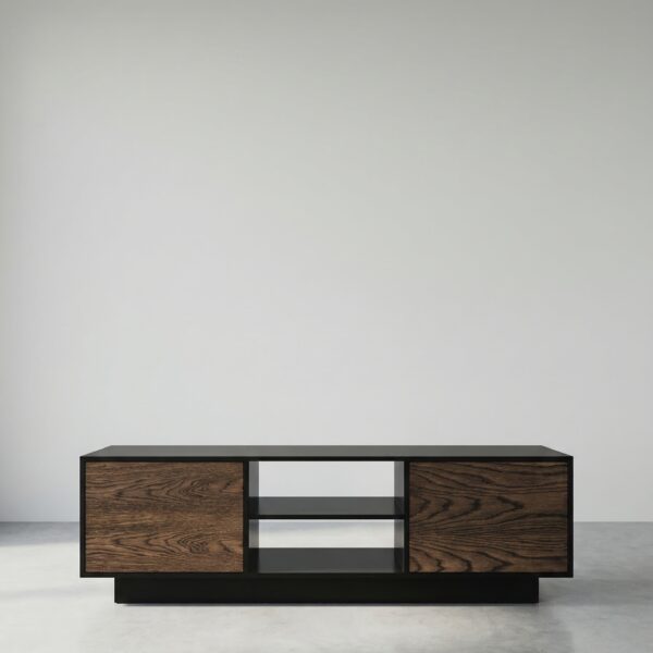 NOA – BLACK & VENEER TV UNIT
