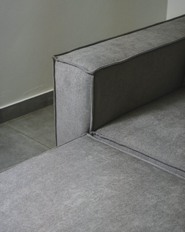 SOLASTA – 2 SEATER WITH OTTOMAN – SLEET