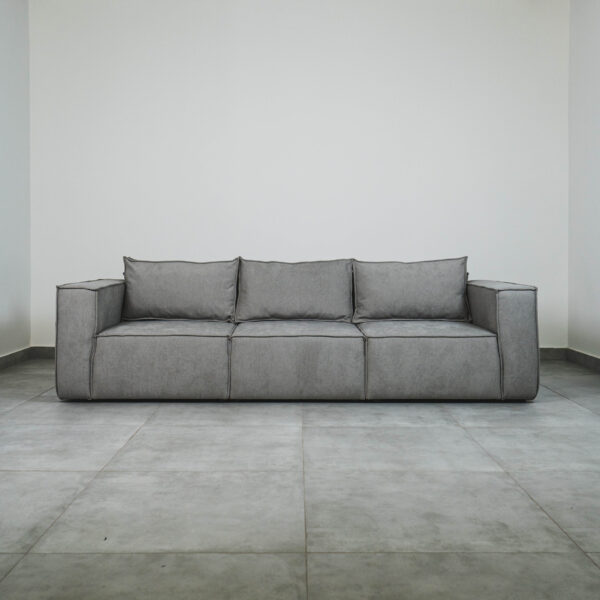 SOLASTA – 3 SEATER COUCH – SLEET