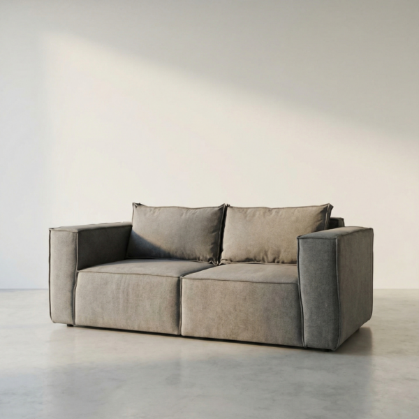 SOLASTA – 2 SEATER COUCH – SLEET