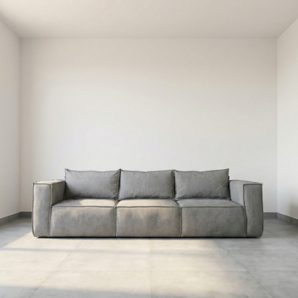 SOLASTA – 3 SEATER COUCH – SLEET