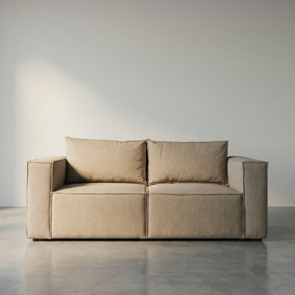 SOLASTA – 2 SEATER COUCH – FRENCH OAK