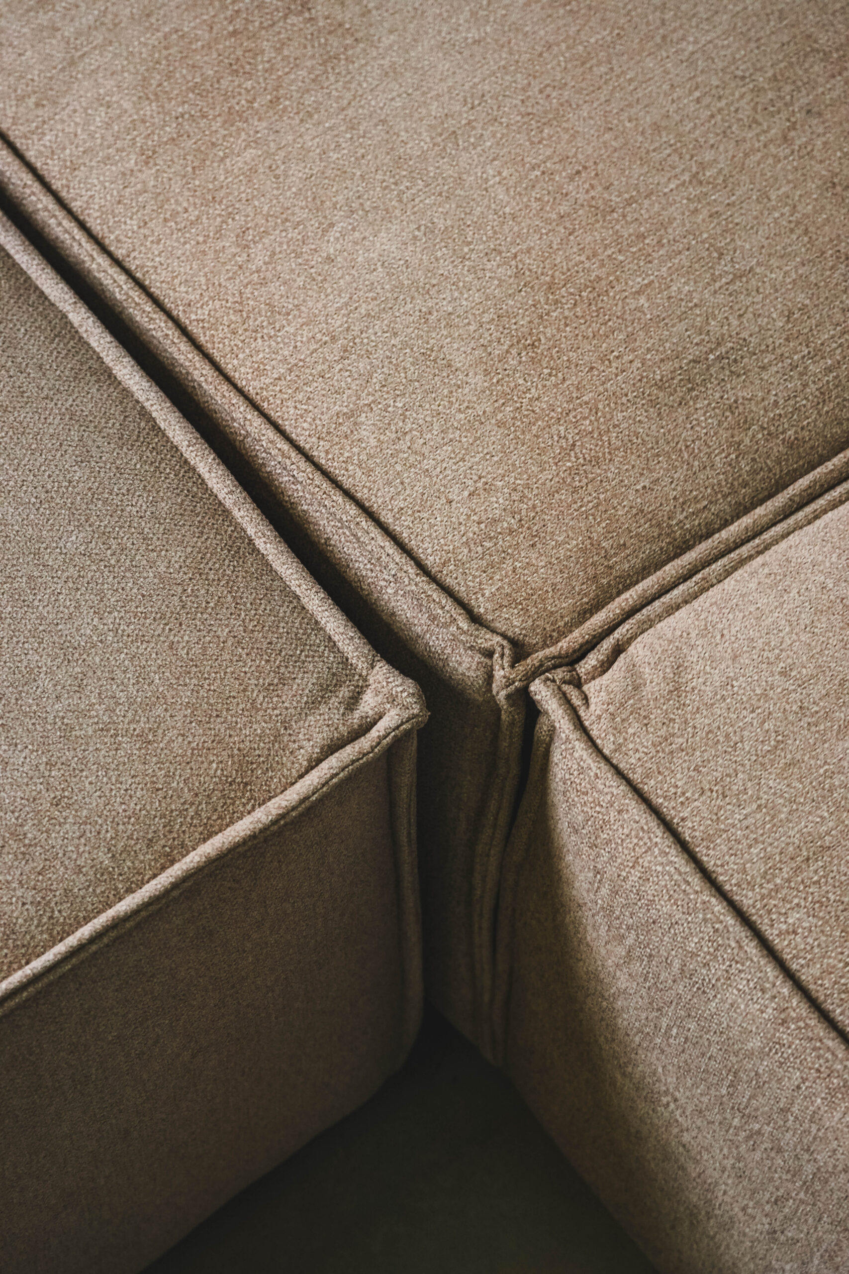 SOLASTA - 3 SEATER COUCH WITH OTTOMAN - FRENCH OAK - Image 5