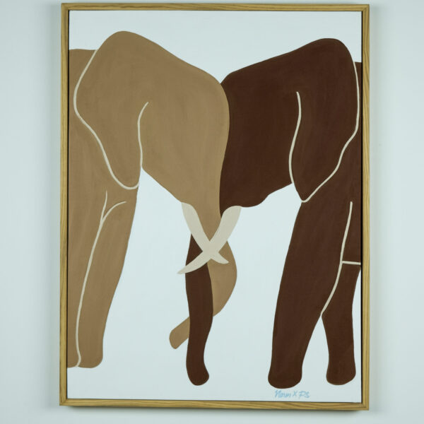 NORM x  PS FRAMED PAINTING 006